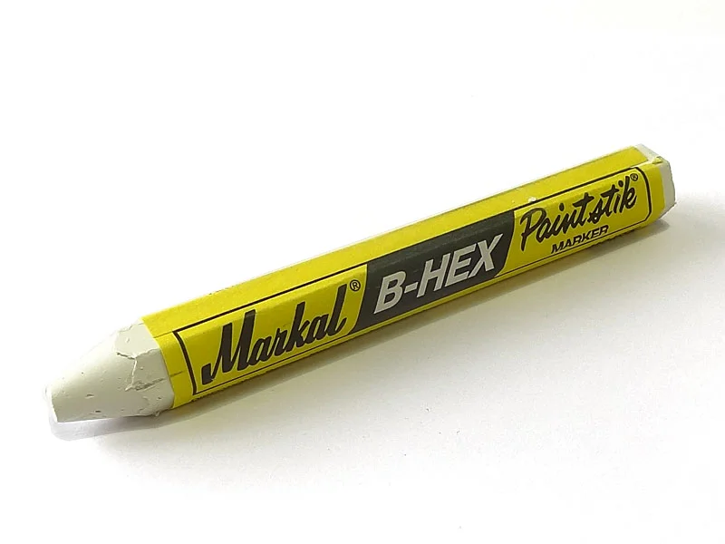 951 TECH Маркировочный восковой мелок белый B-Hex Paintstik